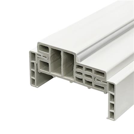 วงกบไม้สังเคราะห์ WPC ECO-DOOR WS1012 80x200 ซม. สีขาว_2