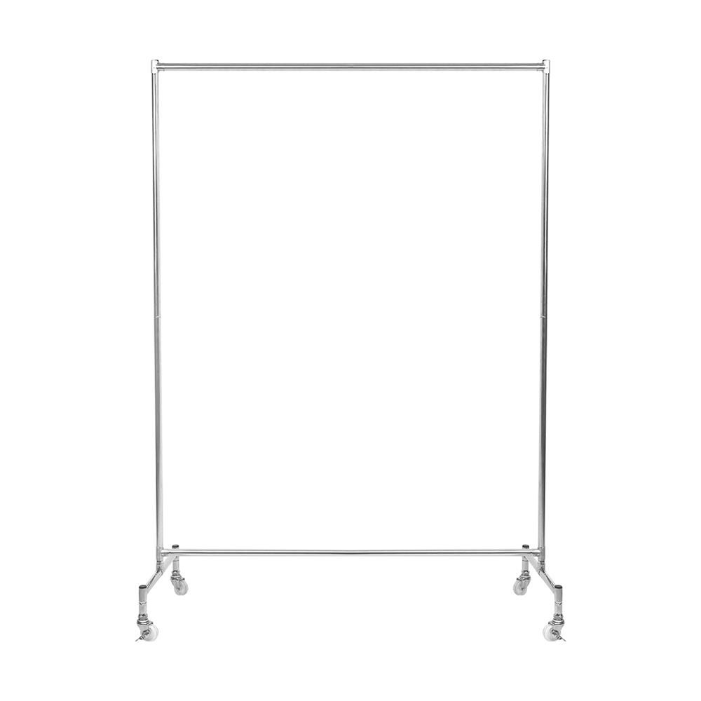 ราวแขวนผ้าราวเดี่ยวสเตนเลส 304 มีล้อ PLIM EMMA 1.2 เมตร