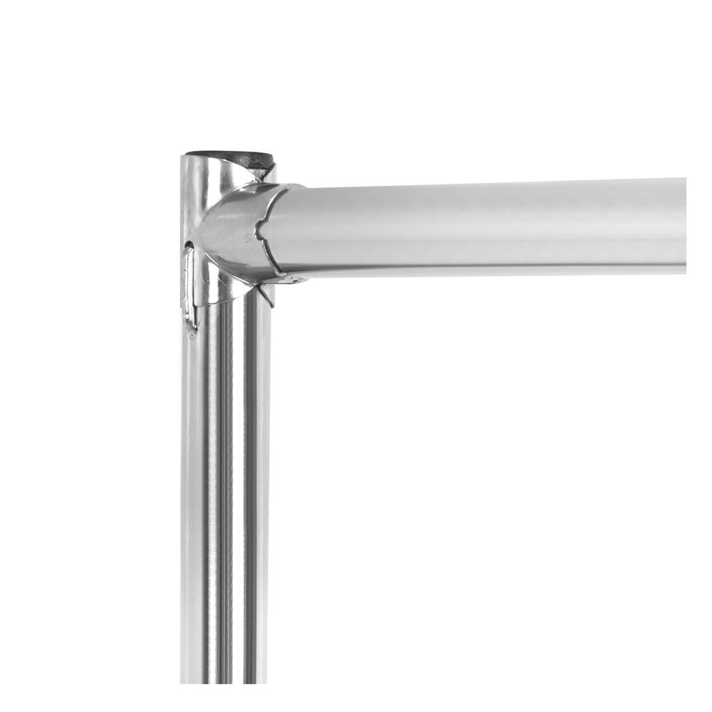 ราวแขวนผ้าราวเดี่ยวสเตนเลส 304 มีล้อ PLIM EMMA 1.2 เมตร