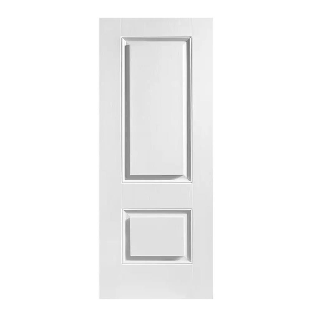 ประตูภายนอก UPVC ECO-DOOR UPVC2 80X200 ซม. สีขาว ไม่เจาะลูกบิด