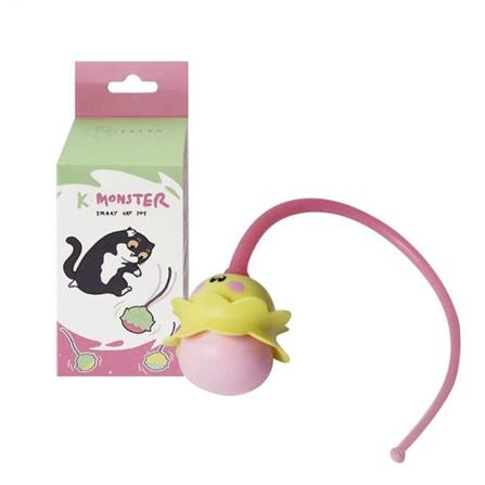 ของเล่นแมว KAFBO K-MONSTER SMART CAT TOY สีชมพู_0
