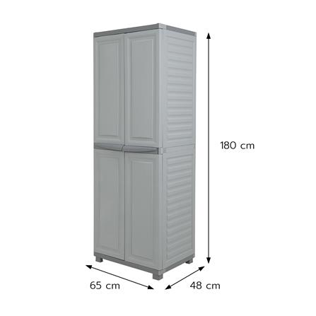 ตู้เก็บของพร้อมราวแขวน SPRING HARTER 180 ซม._9