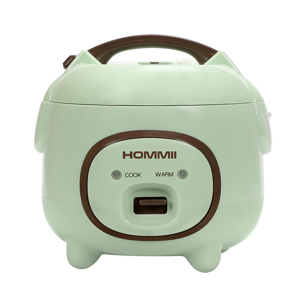 หม้อหุงข้าว MANUAL HOMMII OT-RF03 0.6 ลิตร สีเขียว