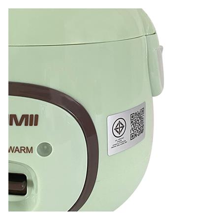 หม้อหุงข้าว MANUAL HOMMII OT-RF03 0.6 ลิตร สีเขียว_10