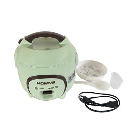 หม้อหุงข้าว MANUAL HOMMII OT-RF03 0.6 ลิตร สีเขียว_2