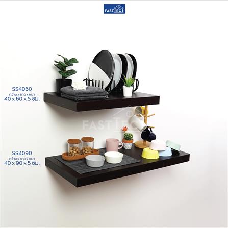 ชั้นแขวนผนัง FASTTECT SS4090-P-OAK 90 ซม. สีโอ๊ค_6