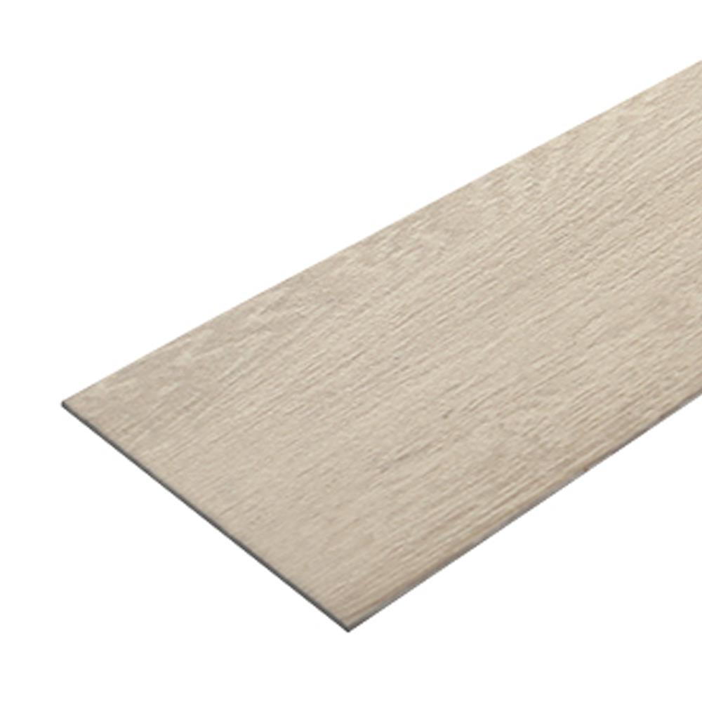 พื้นชานพักบันได SPC ตราเพชร PLUS 120X18X0.5 ซม. สีเบจ (แพ็ก 12 แผ่น)