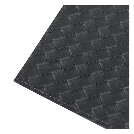 แผ่นรองจาน PVC KECH WEAVE สีดำ_2