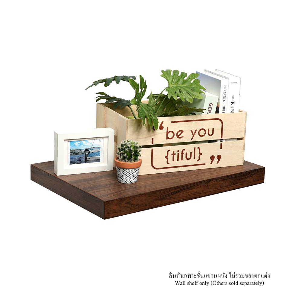 ชั้นแขวนผนัง FASTTECT SS4060-P-OAK 60 ซม. สีโอ๊ค