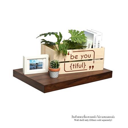 ชั้นแขวนผนัง FASTTECT SS4060-P-OAK 60 ซม. สีโอ๊ค