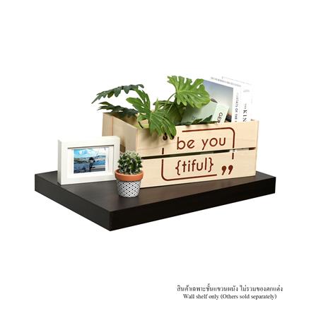 ชั้นแขวนผนัง FASTTECT SS4060-P-WENGE 60 ซม. สีเวงเก้