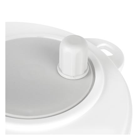 ตะกร้าล้างผักแบบมือหมุน KECH VEGGI สีขาว/เทา_4