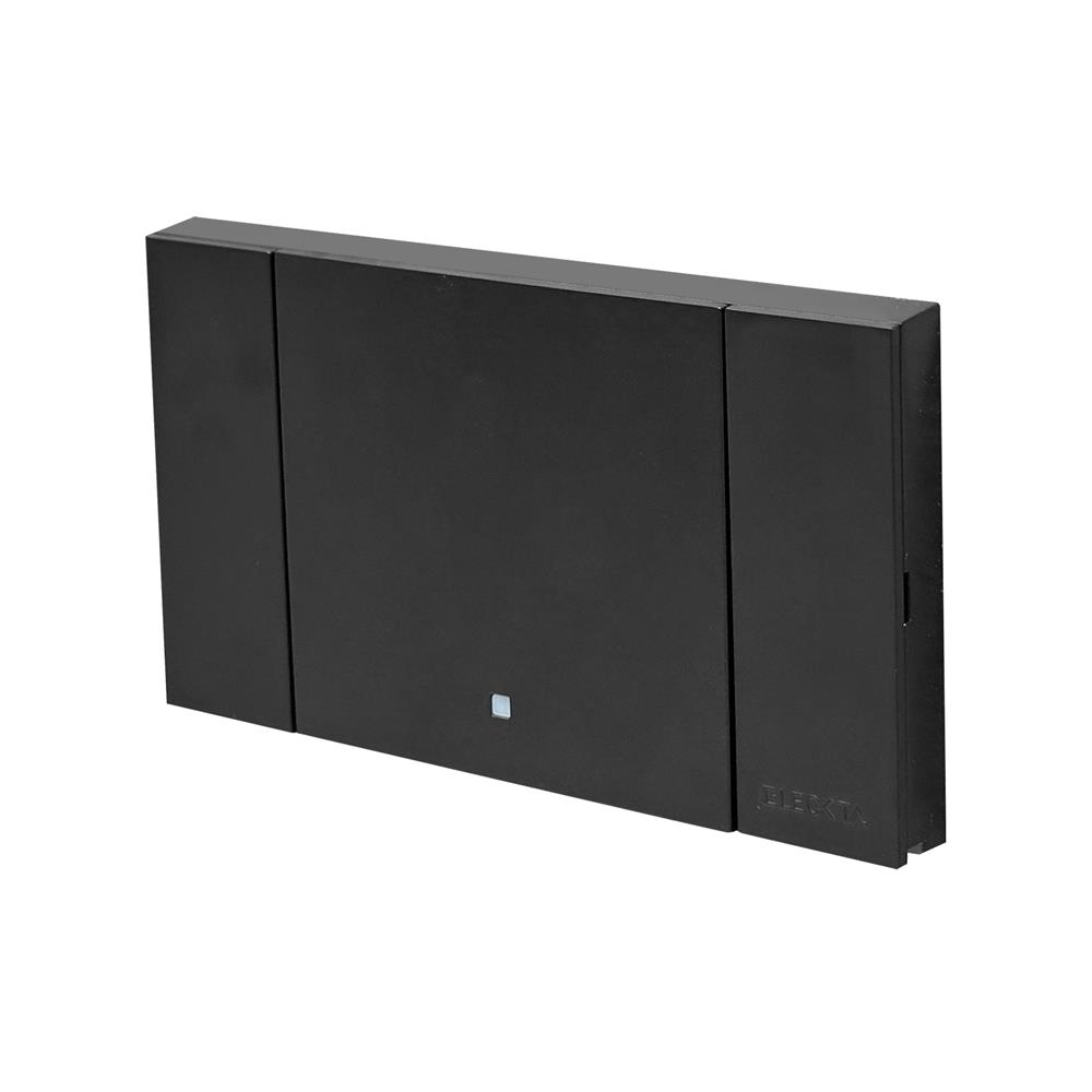 ชุดสวิตช์ 1 ทาง 1 ช่อง ELECKTA VERVE สีดำ