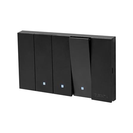 ชุดสวิตช์ 1 ทาง 3 ช่อง ELECKTA VERVE สีดำ_3