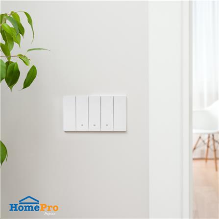 ชุดสวิตช์ 1 ทาง 3 ช่อง ELECKTA VERVE สีขาว_5