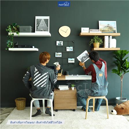 ชั้นแขวนผนัง FASTTECT SS3060-P-WHOAK 60 ซม. สีไวท์โอ๊ค_2