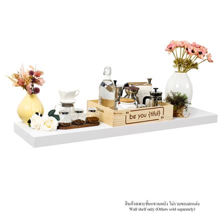 ชั้นแขวนผนัง FASTTECT SS30120-P-WHITE 120 ซม. สีขาว