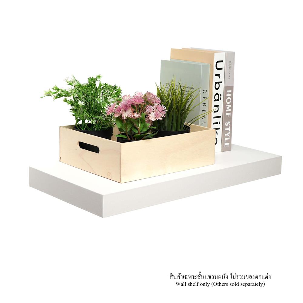 ชั้นแขวนผนัง FASTTECT SS3060-P-WHITE 60 ซม. สีขาว