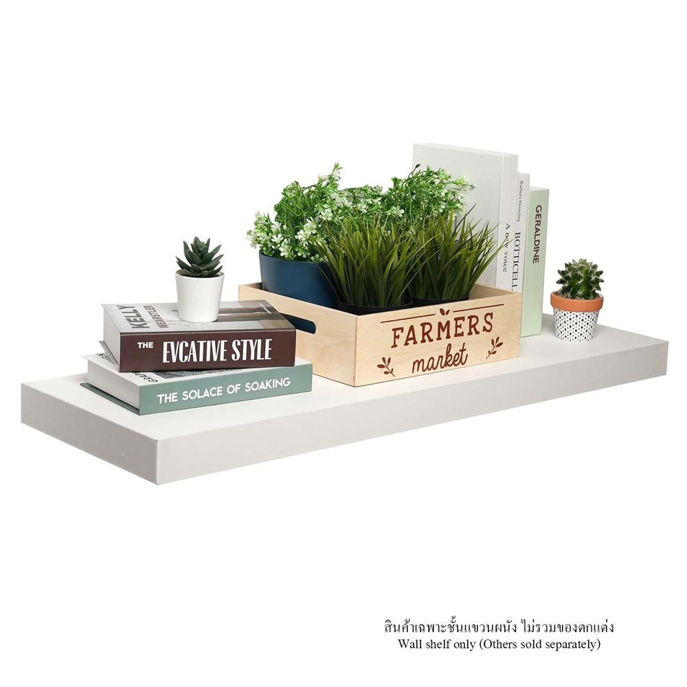 ชั้นแขวนผนัง FASTTECT SS3090-P-WHITE 90 ซม. สีขาว