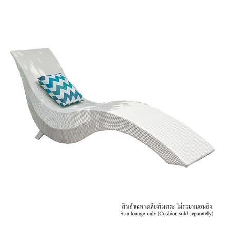 เตียงริมสระ IVY WATSON SUNBED SB002 สีขาว_1