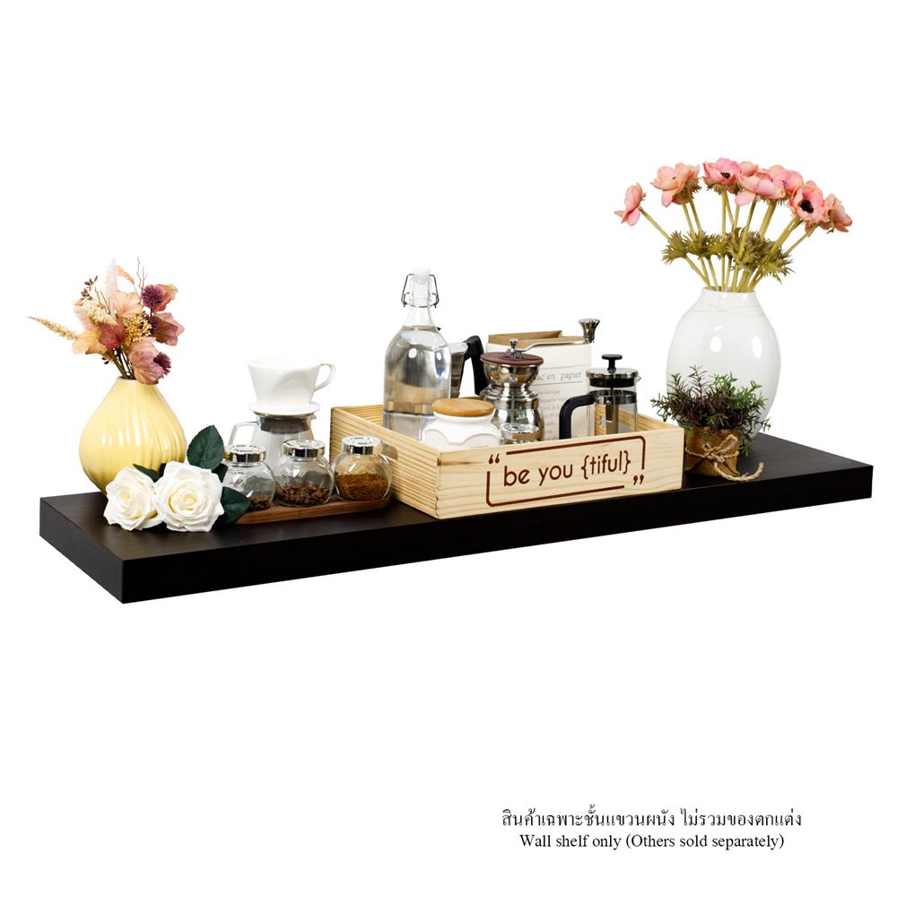 ชั้นแขวนผนัง FASTTECT SS30120-P-WENGE 120 ซม. สีเวงเก้