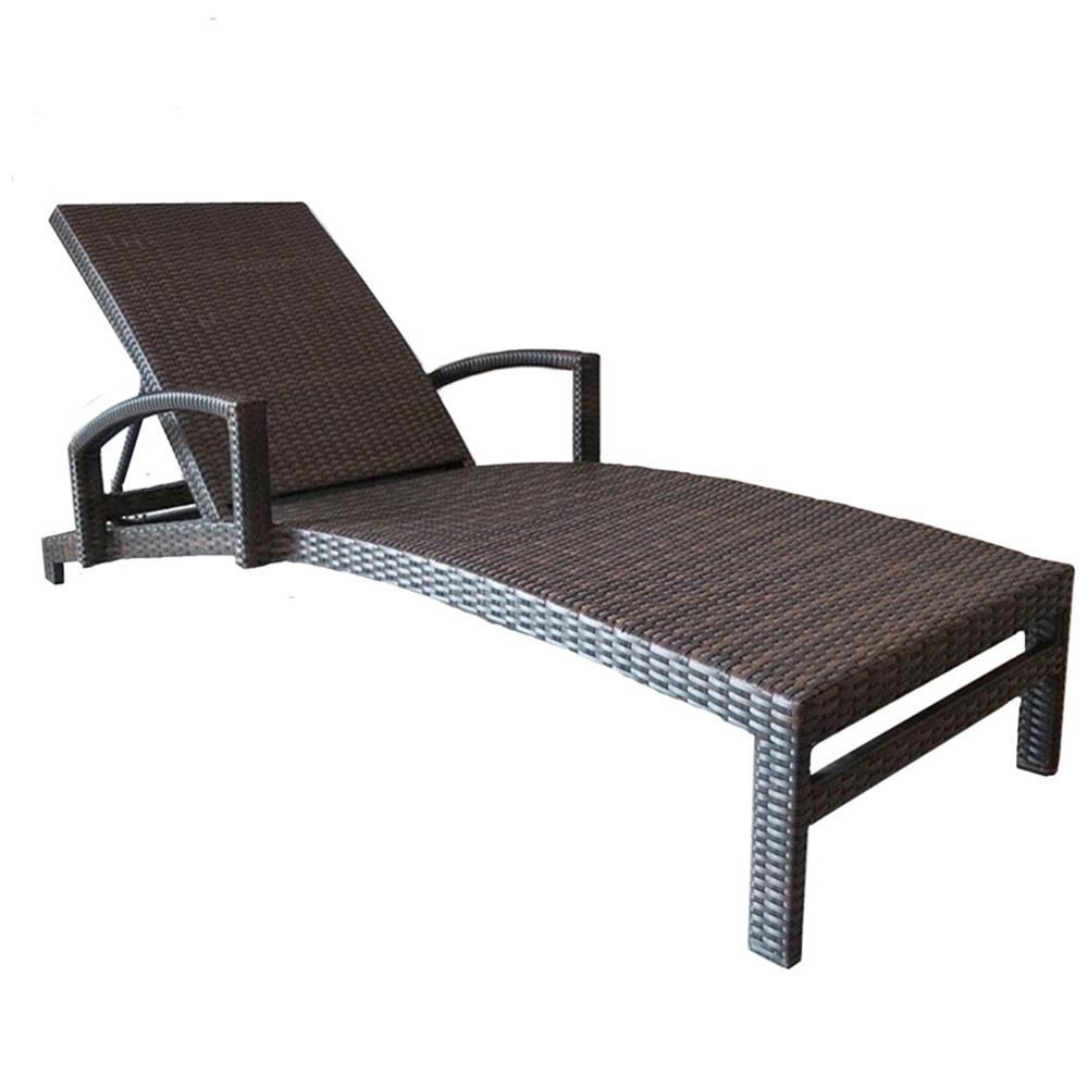 เตียงริมสระ IVY KENT SUNBED SB025 สีน้ำตาล