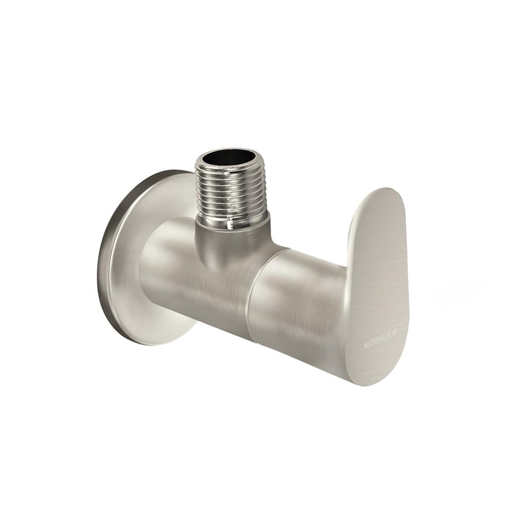 สต็อปวาล์ว 1 ทาง KOHLER K-16086X-4-BN สีเงิน