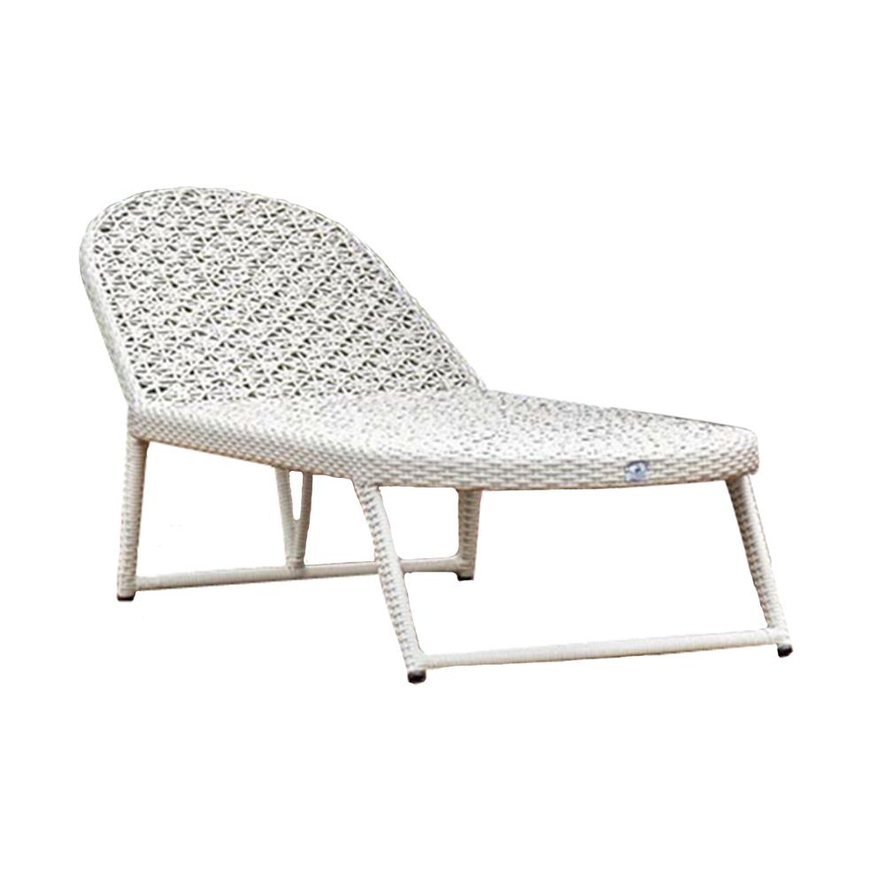 เตียงริมสระ IVY FLOWER SUNBED SB013 สีขาว