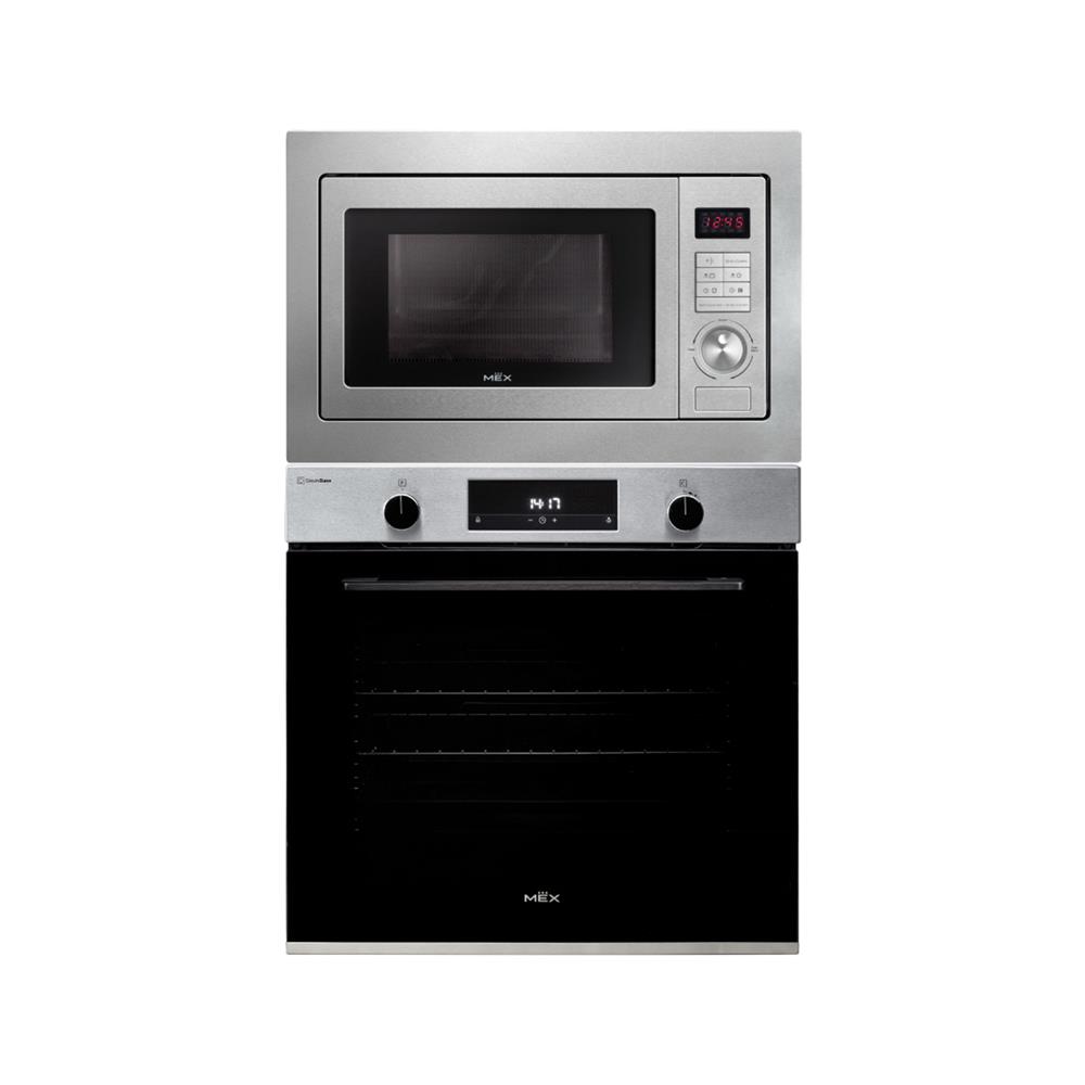 ไมโครเวฟฝัง+เตาอบฝัง MEX MM625BX+VRM9752X