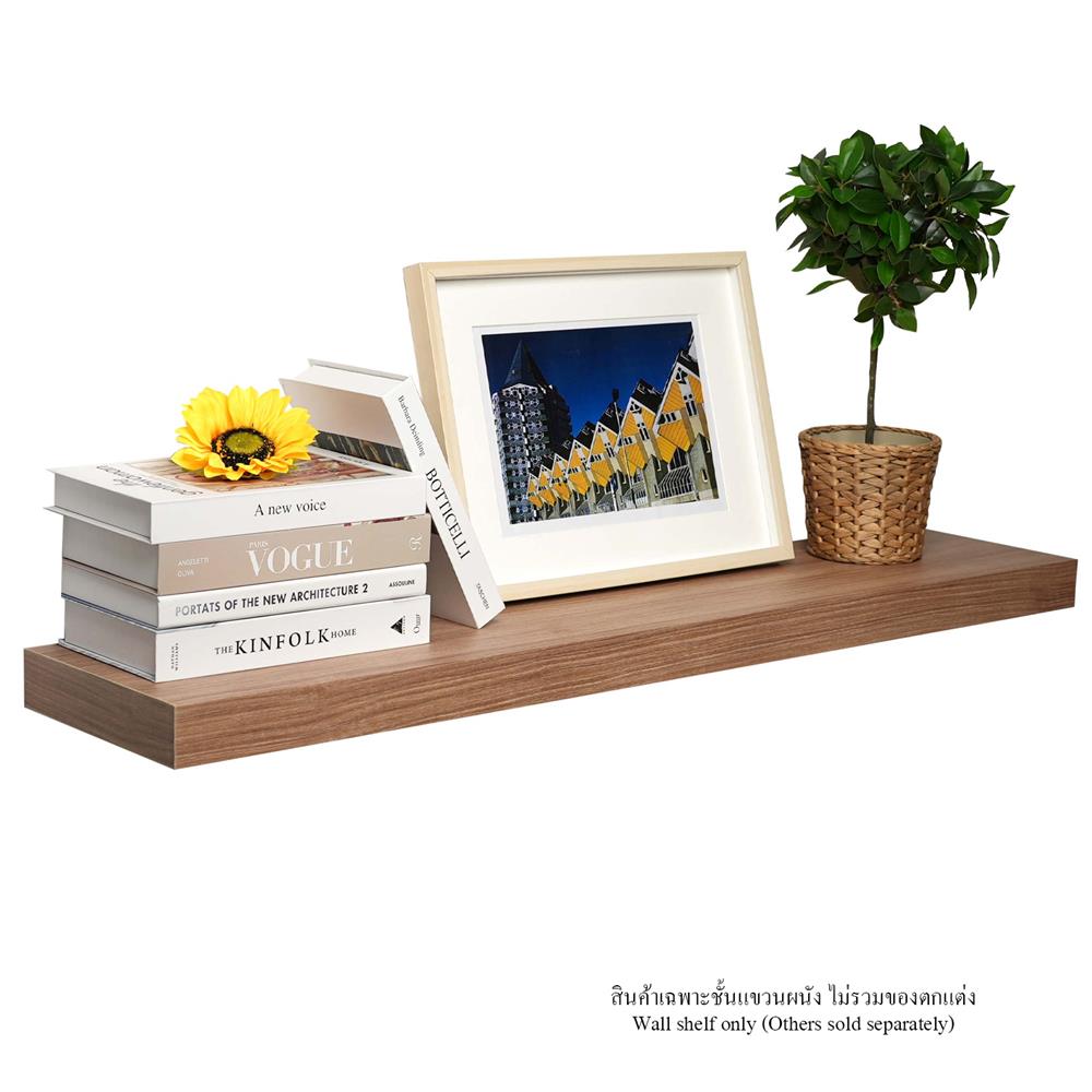 ชั้นแขวนผนัง FASTTECT SS2411-P-WHOAK 110 ซม. สีไวท์โอ๊ค