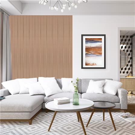 แผ่นผนัง PS LINEDEKOR DL002-19 12x1.2x300 ซม. สีบีช_2