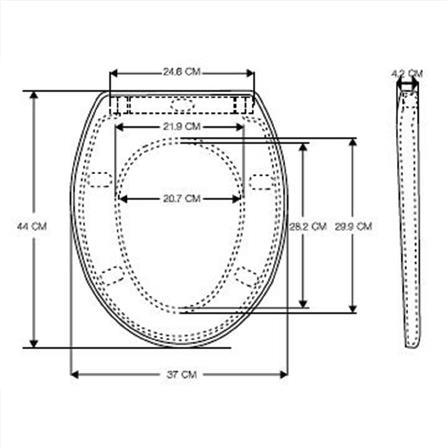 ฝารองนั่ง SLOW CLOSE MOYA MCT019_BUDDY_7