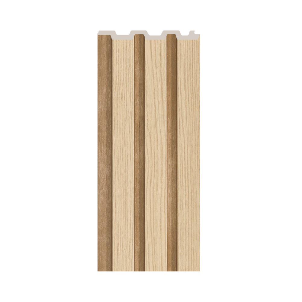 แผ่นผนัง PS LINEDEKOR DL001-19 12x1.2x300 ซม. สีบีช