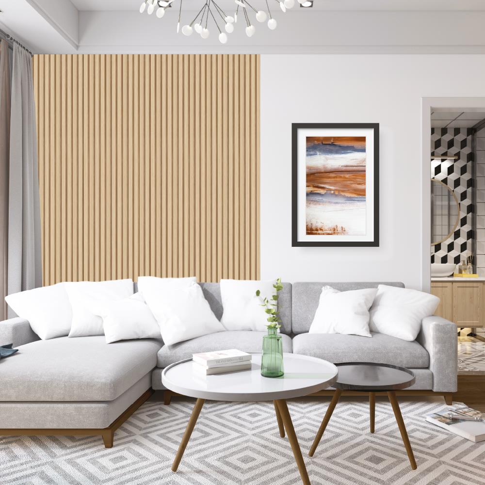 แผ่นผนัง PS LINEDEKOR DL001-19 12x1.2x300 ซม. สีบีช