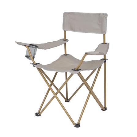 เก้าอี้พับตั้งแคมป์ SPRING LIGHT WOOD 80x52 ซม. สีครีม_0