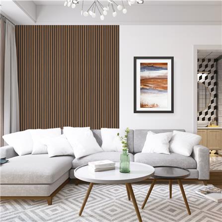 แผ่นผนัง PS LINEDEKOR DL002-24 12x1.2x300 ซม. สีโรสวู้ด_2