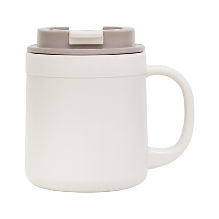 แก้วน้ำมีฝา 0.44 ลิตร DOUBLE LOCK TABLE MUG NO.1805 สีเบจ_0