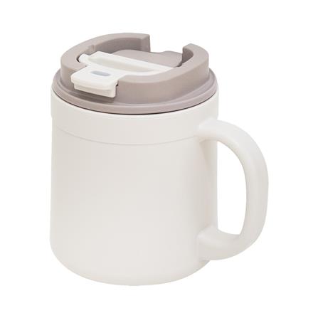 แก้วน้ำมีฝา 0.44 ลิตร DOUBLE LOCK TABLE MUG NO.1805 สีเบจ_1