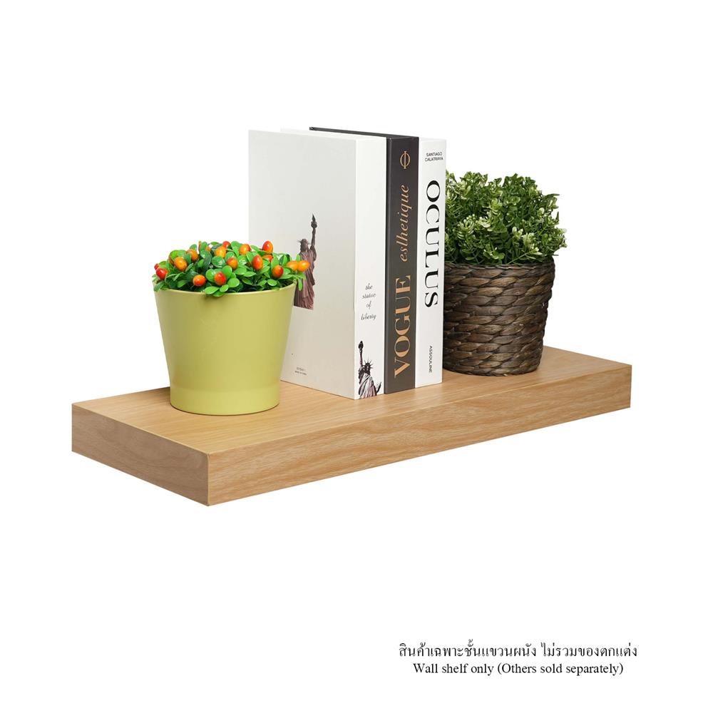 ชั้นแขวนผนัง FASTTECT SS2406-P-MAPLE 60 ซม. สีเมเปิ้ล