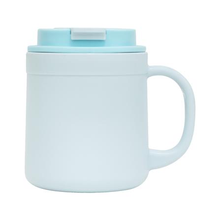 แก้วน้ำมีฝา 0.44 ลิตร DOUBLE LOCK TABLE MUG NO.1805 สีฟ้า