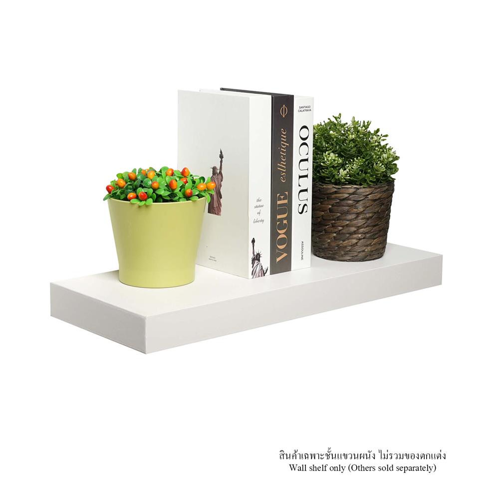 ชั้นแขวนผนัง FASTTECT SS2406-P-WHITE 60 ซม. สีขาว