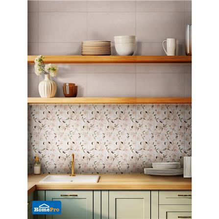 กระเบื้องผนัง 25x40 ซม. TARA ฟลอร่าโรส กลาง พิงค์ 1 ตร.ม._3