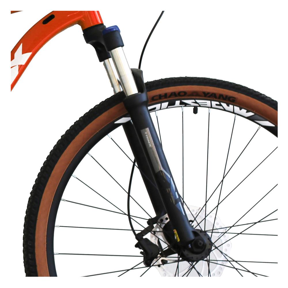 จักรยานเสือภูเขา TRINX M1000P สีน้ำเงิน/แดง