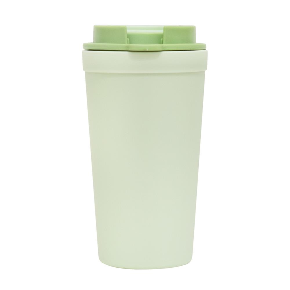 แก้วน้ำมีฝา 0.6 ลิตร DOUBLE LOCK FLIP&SIP NO.1802 สีเขียว