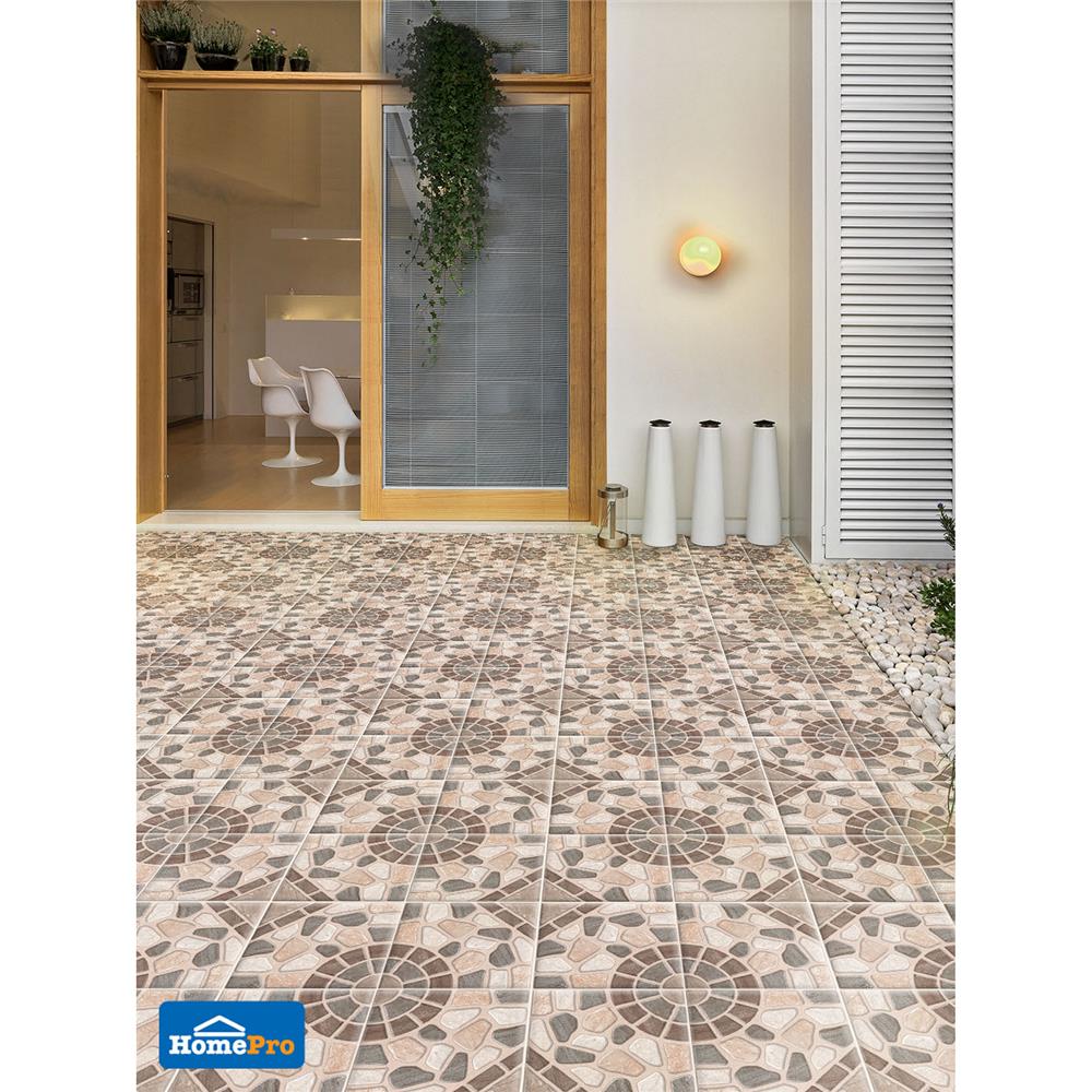 กระเบื้องพื้น 12x12 นิ้ว ภูผา วังบ้านสวน เบจ A 1 ตร.ม.