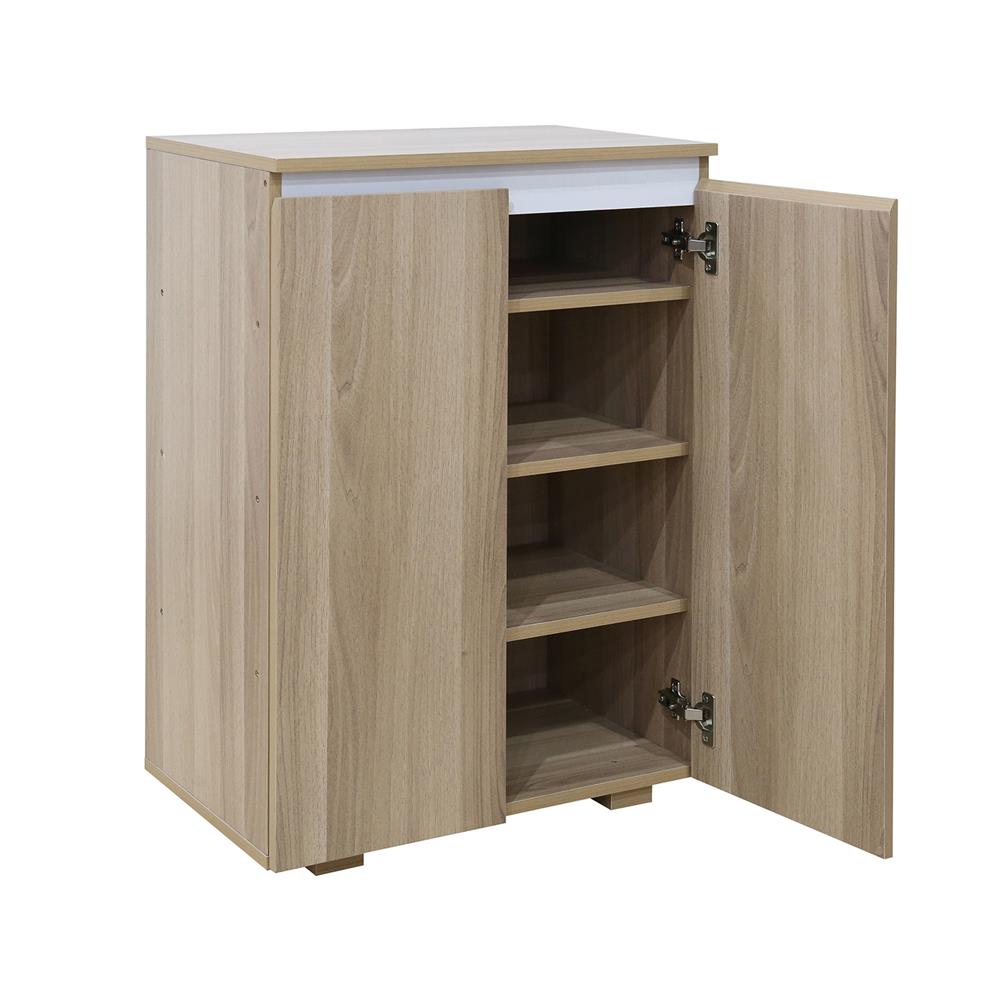 ตู้รองเท้า FURDINI AUSTIN 60 ซม. สีไวท์โอ๊ค/ขาว