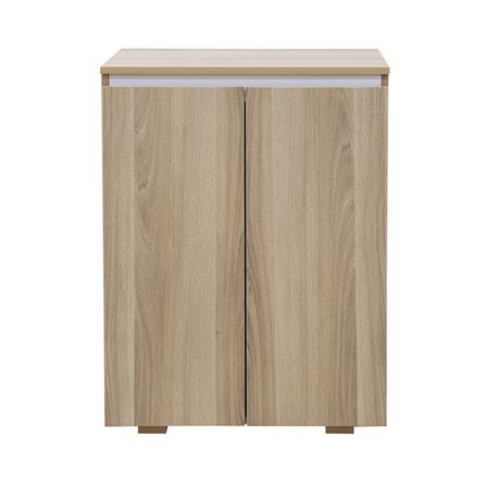 ตู้รองเท้า FURDINI AUSTIN 60 ซม. สีไวท์โอ๊ค/ขาว_1