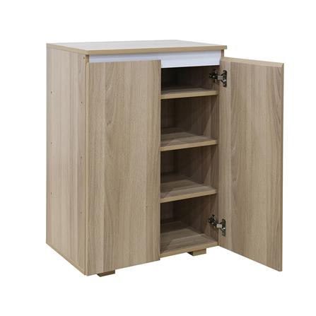 ตู้รองเท้า FURDINI AUSTIN 60 ซม. สีไวท์โอ๊ค/ขาว_3