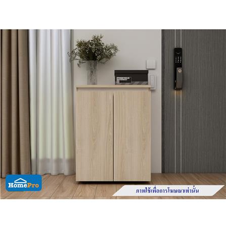 ตู้รองเท้า FURDINI AUSTIN 60 ซม. สีไวท์โอ๊ค/ขาว_7