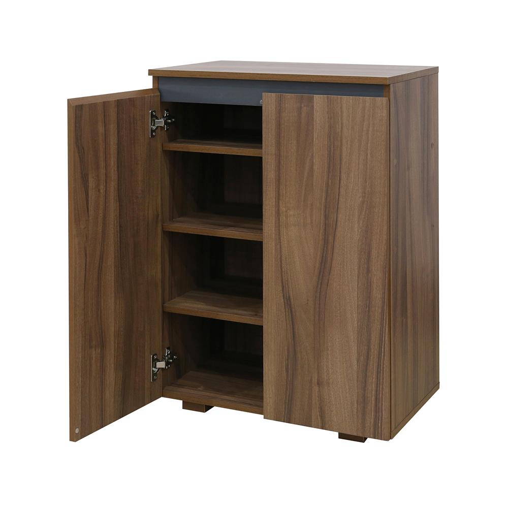 ตู้วางรองเท้า FURDINI AUSTIN 60 ซม. สีวอลนัท/เทา